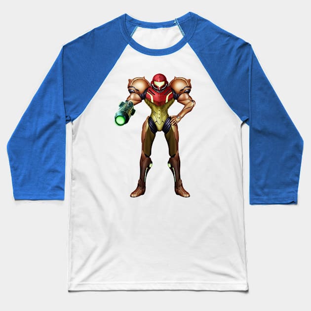 Varia Suit Baseball T-Shirt by flipation